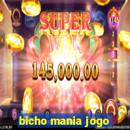 bicho mania jogo